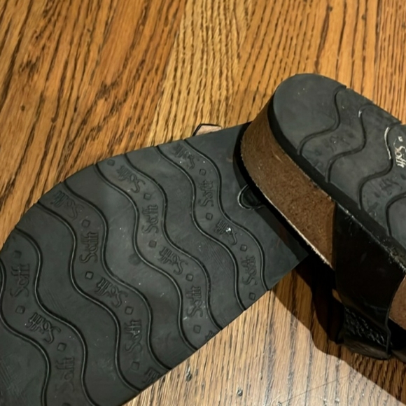 Sofft, slip-on shoes/mules Buckle strap, leather - Picture 4 of 7